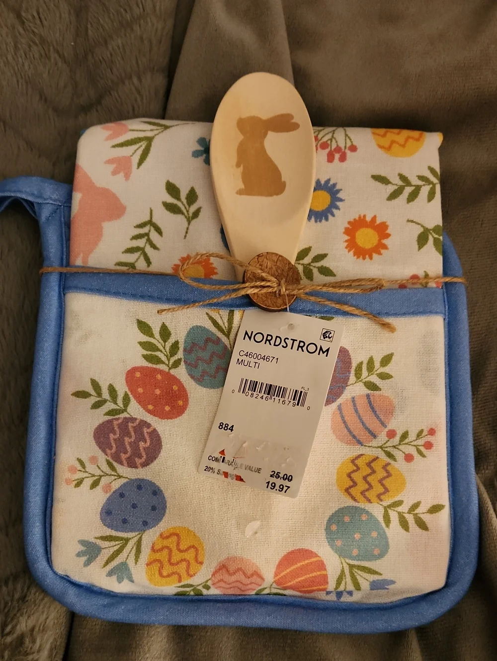 Nordstrom Pastel Easter Egg Kitchen Set with Bunny Spoon